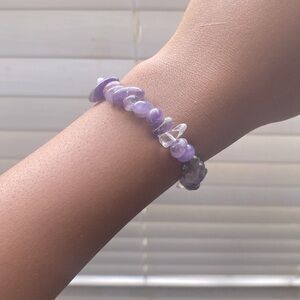 Purple Rock Bracelet